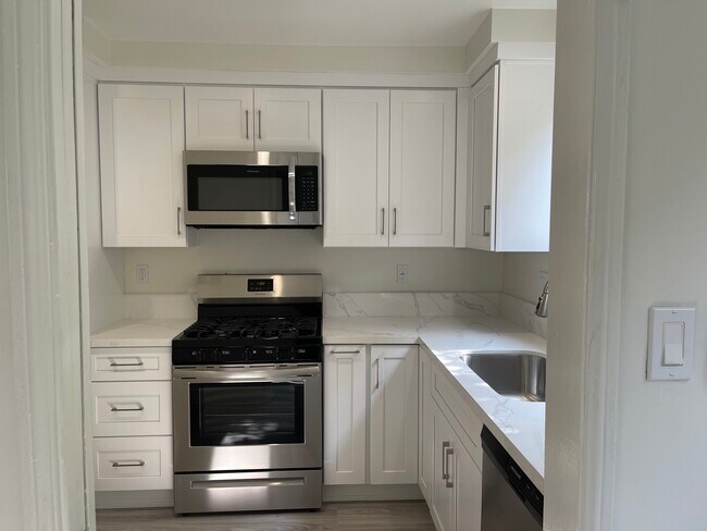 New Modern kitchen/ stainless steel appliances - 605 S Barrington Ave