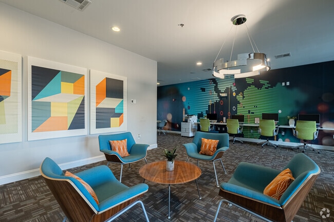 Business Center - The Grand at Market District