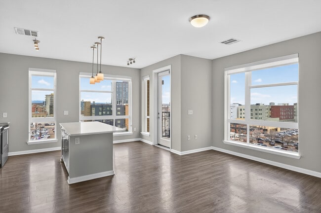 Spacious living rooms designed for comfort and style. - 20th Street Station