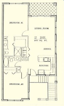 Planta - Courtside Villas at Mission Bay