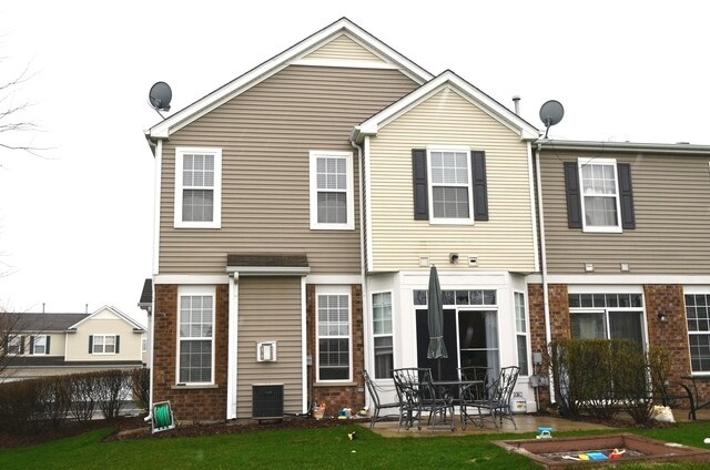 Back of house with open yard - 24341 Leski Ln