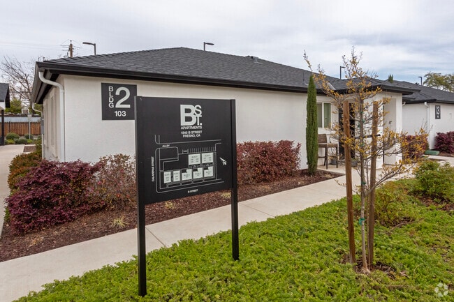 Entrance - B Street Apartments