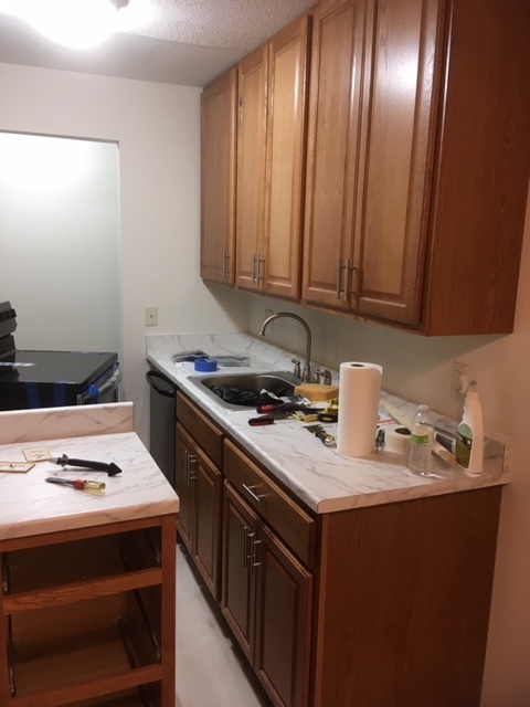 New Kitchen- New Oak Cabinets - 3399 Kent St