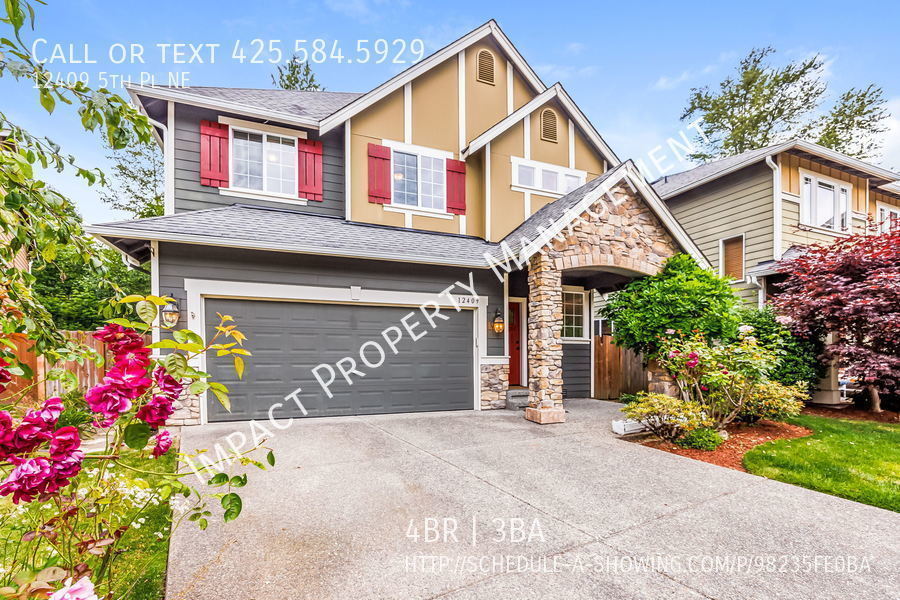 12409 5th Pl NE, Lake Stevens, WA 98258 House Rental in Lake Stevens