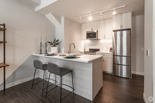 Kitchen Area - One City Apartments