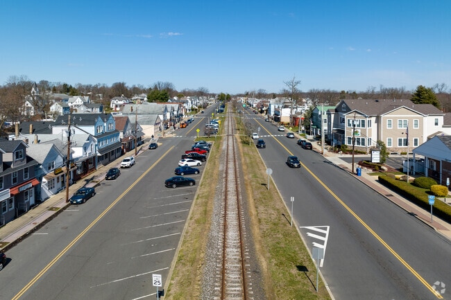 Downtown Jamesburg sits in the center of Monroe Township.