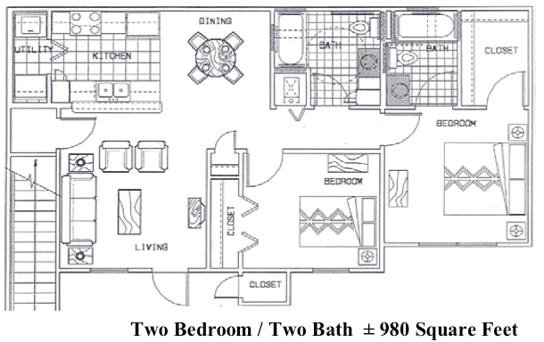 2BR/2BA - Big Spring Ranch II