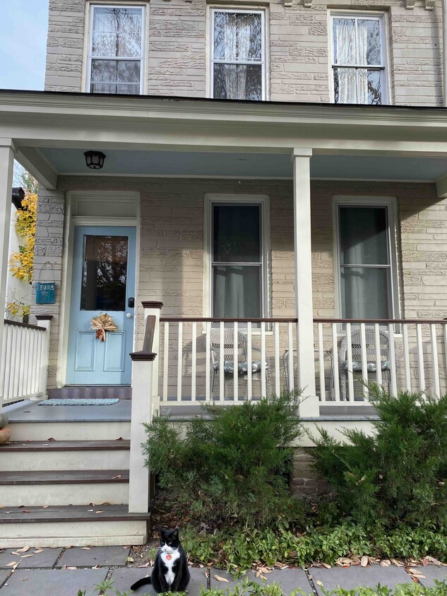 house & covered front porch - 74 S Main St