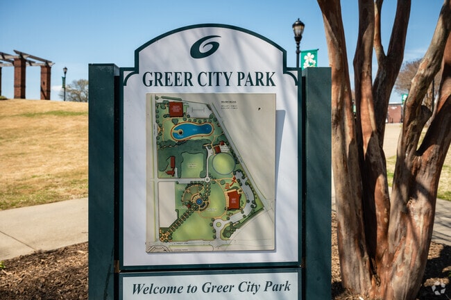 Greer City Park Sign