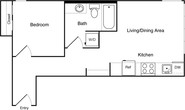 1 Bedroom D