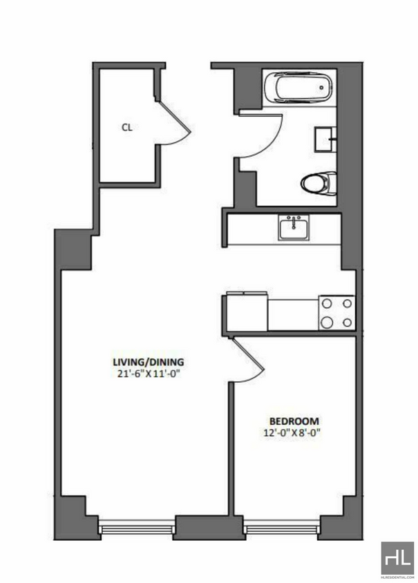 True Bedroom Sublease inside of a Flex 2Bd... - Room for Rent in New ...