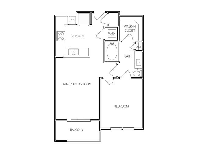Plano de planta - The Milo on Westheimer