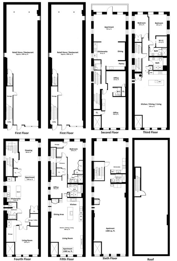 Floorplan - 158 E 124th St