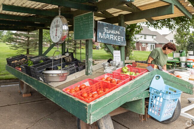 Costantino Farmers Market in Canton sells fresh produce and flowers steps from their farm.