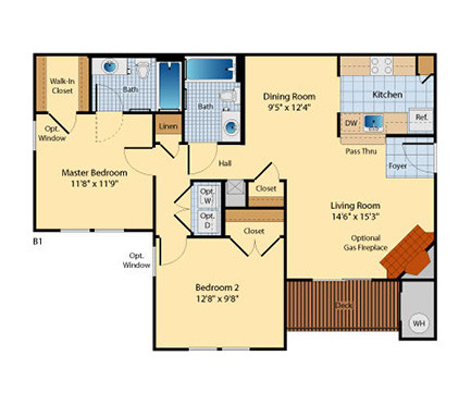 Plano de planta - Springfield Crossing