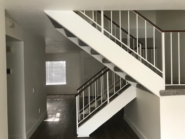 View from dining room (back of unit) to front door and living room - 25842 Sunrise Way