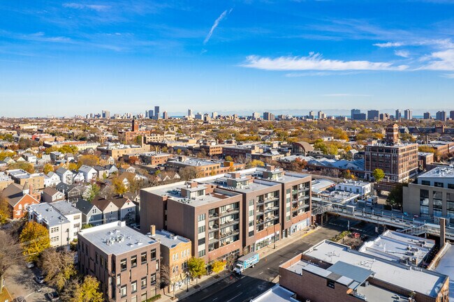 Aerial Photo - 1832 W Irving Park Rd