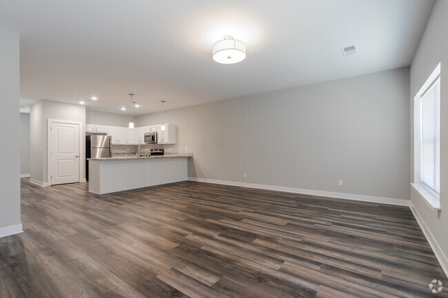 3BR, 2.5BA - 1,682SF - Living Room - Reveal Townhomes