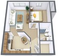 Westwood - One Bedroom - Plan 11C