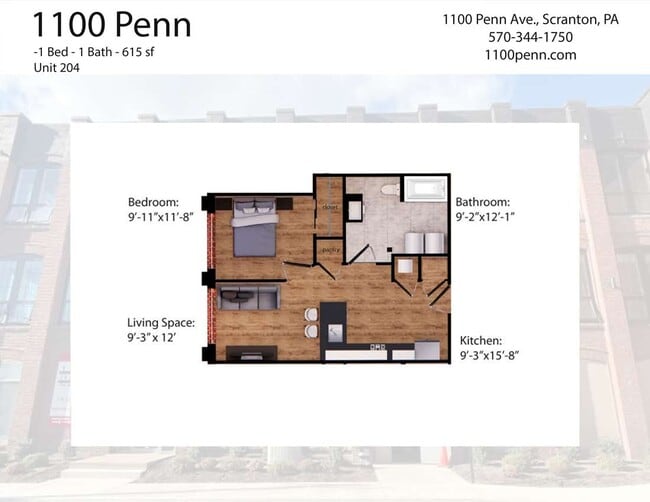 Floorplan - 1100 Penn Avenue