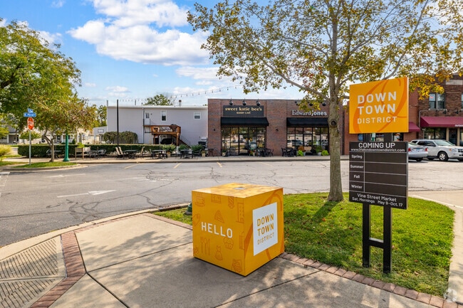 The downtown district has something for everyone.