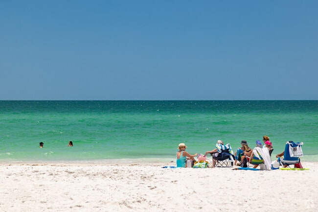 Downtown Naples residents can enjoy sun and surf at nearby Naples Beach.