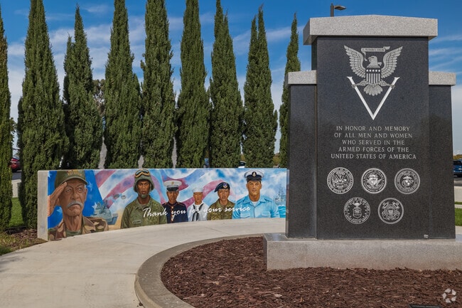 Antioch neighborhood offers many statues and artwork.