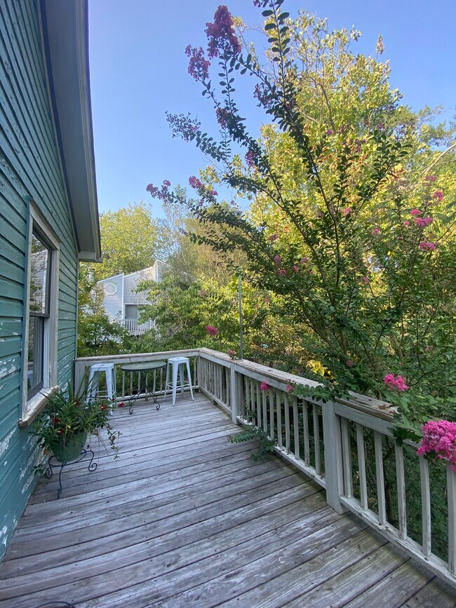 Private deck - 814 Berkeley St