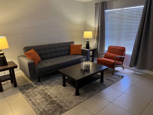 Furniture included in lease - 625 S Royal Crest Cir