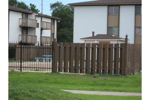 Pool (fenced) - North Adams Flats