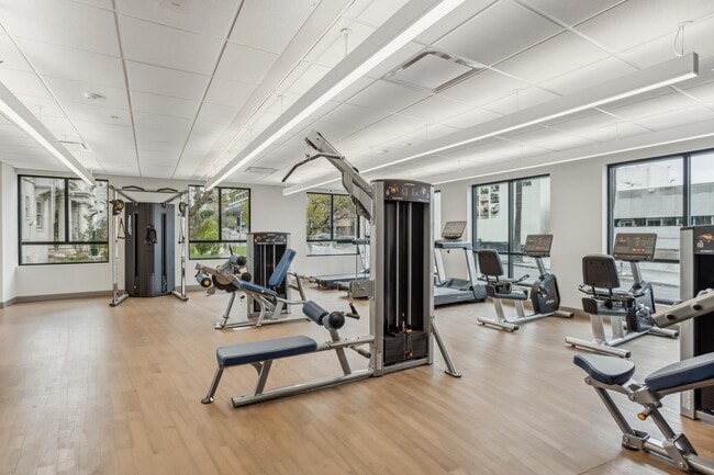 Professional Fitness Center at Bryson Legacy Affordable Apartments in Los Angeles CA - Bryson Legacy