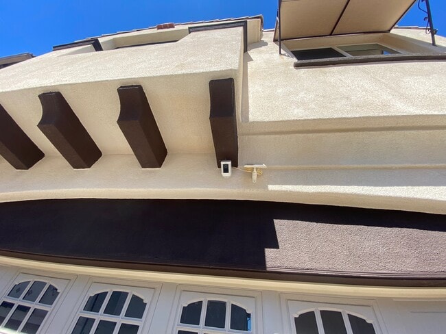 Ring camera on top of garage - 14901 Castille Way