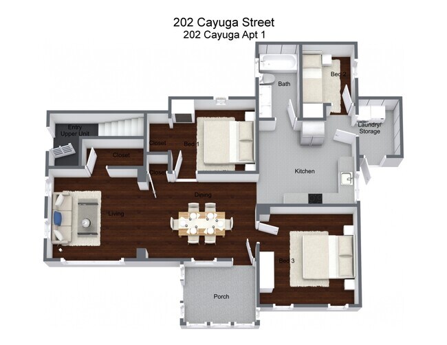 Foto del edificio - 202 Cayuga St