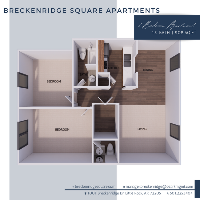 Interior Photo - Breckenridge Apartments