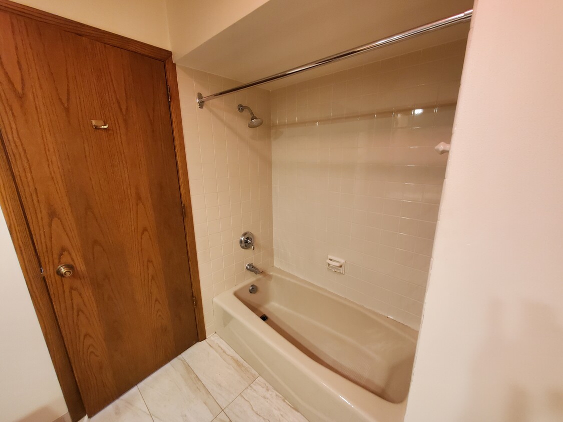 Master tub/shower combination - 617 Michigan Ave