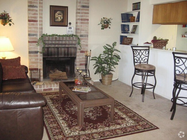 Sala de estar - Barrington Court Condominiums