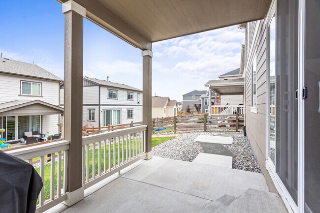 10X16 covered concrete patio - 4656 S Malaya Ct