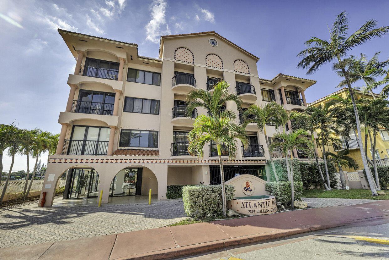 Welcome home to Atlantic Rose. Covered parking - 8816 Collins Ave