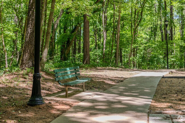 Stone Hogan Park is near Greenbriar and has beautiful walking trails you can explore.