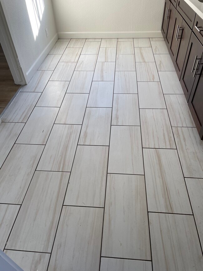 New Kitchen floors - 12417 York Ave
