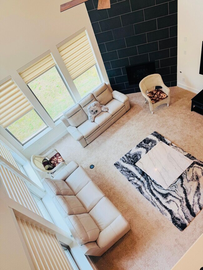 Living area downstairs - 2604 Bucer Ct