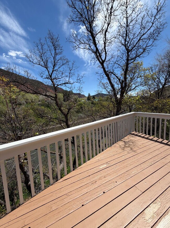 Foto del edificio - 3-bedroom plus office, 2-bath home located along the Roaring Fork River in Glenwood Springs