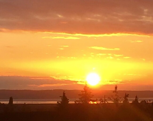 Beautiful sunset view from front porch deck. - 7927 263rd Pl NW