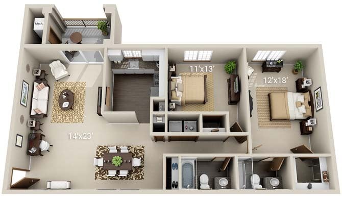 Hunters Hollow Apartments – Allendale