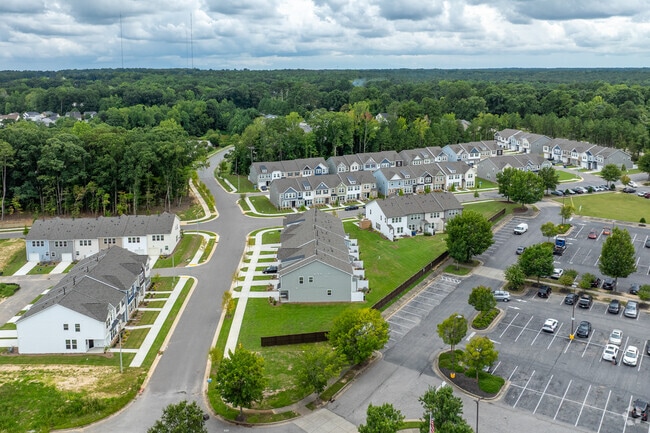 Aerial Photo - Battle Bridge Townhomes