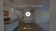 This contemporary 1000 square foot apartment in Jacksonville, FL offers a well-designed living space with two bedrooms and two bathrooms. The open-concept layout maximizes the use of space, with the kitchen seamlessly integrating into the living area. The kitchen boasts rich cherry wood cabinetry, black appliances, and a central island with pendant lighting, perfect for casual dining or food preparation.

The primary bedroom, measuring 180 square feet, provides ample space and features carpeted flooring and a ceiling fan for comfort. Large windows in the bedrooms allow for natural light, creating a bright and airy atmosphere. Both bathrooms are well-appointed, with one featuring a shower/tub combination and the other a glass-enclosed shower.

A notable convenience is the in-unit laundry room, equipped with full-sized washer and dryer. The apartment also includes two closets for additional storage. Throughout the space, neutral wall colors and a mix of carpet and wood-look flooring create a clean, modern aesthetic. The overall design prioritizes functionality and comfort, making efficient use of the 1000 square foot floor plan.