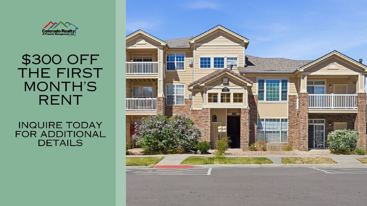 $2,020.95 with $300.00 off the first month's rent, $2 Beds - 2 Bath, Condo in Aurora with in Unit... - $2,020.95 with $300.00 off the first month's rent, $2 Beds - 2 Bath, Condo in Aurora with in Unit...
