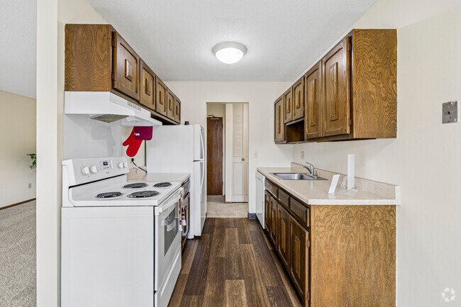 1 dormitorio, 1 baño - 670 pies cuadrados - Cocina - Creekwood Estates