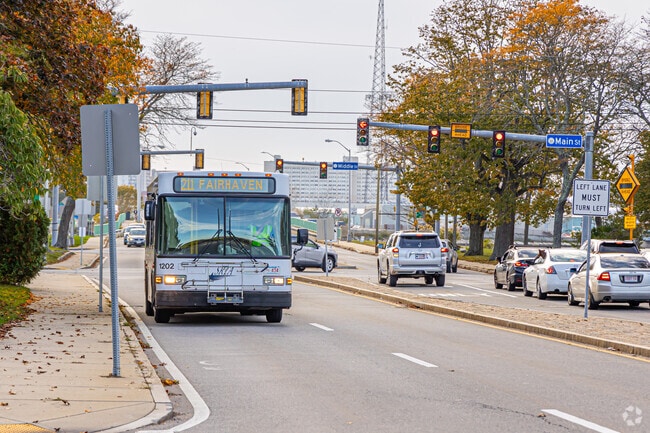 SRTA operates public buses throughout Fairhaven.