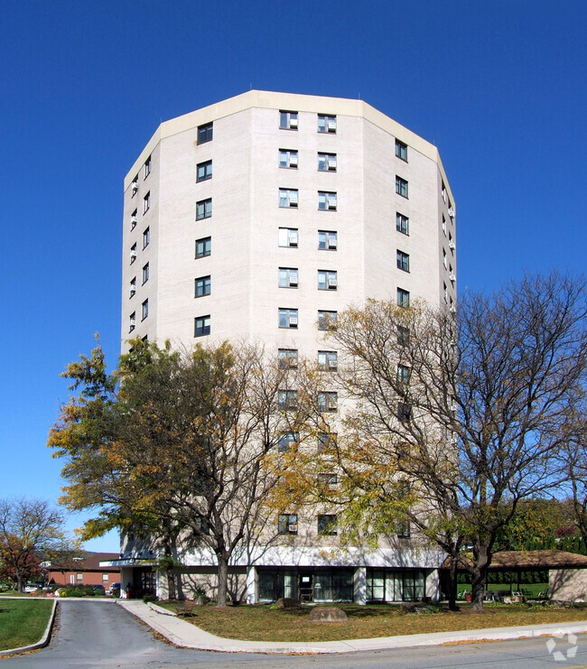 View from the southeast - Schuylkill Haven High Rise